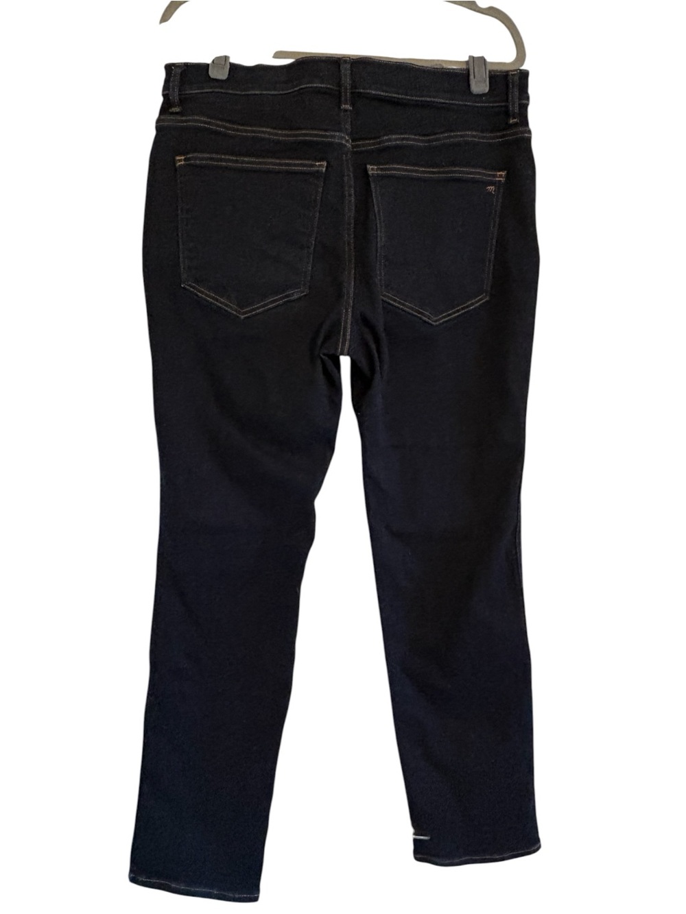 🔥 Like New Madewell Mid-Rise Stovepipe Jeans – Indigo Wash | Size 31 - Picture 3 of 9